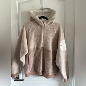 Outdoor Voices Wool Blend Pullover Hoodie!